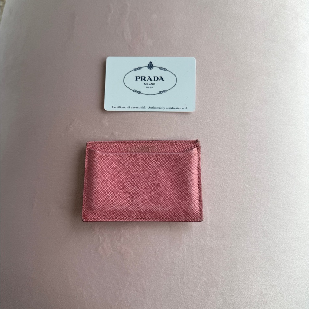 Prada Pink Key & Card Holder - Picture 4 of 6